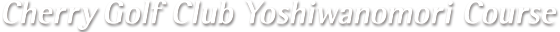 チェリーゴルフクラブ 吉和の森コース